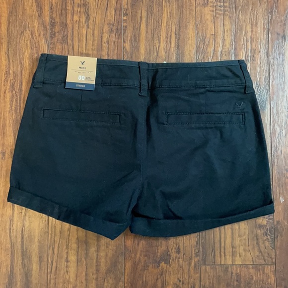 Brand New With Tags American Eagle Black Shorts - Picture 10 of 12